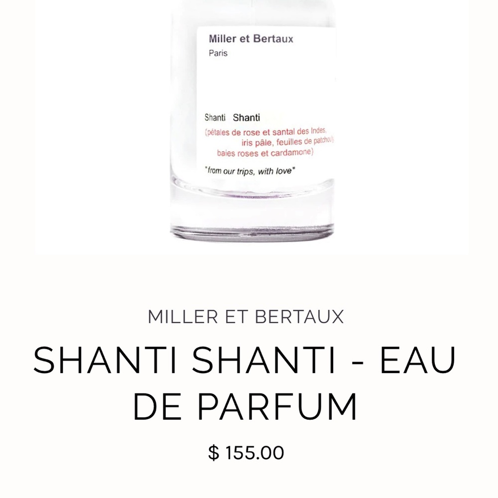 Miller et bertaux shanti shanti